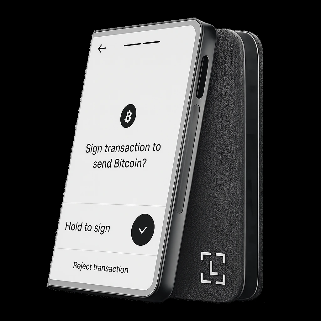 Ledger Stax 硬件钱包产品图片